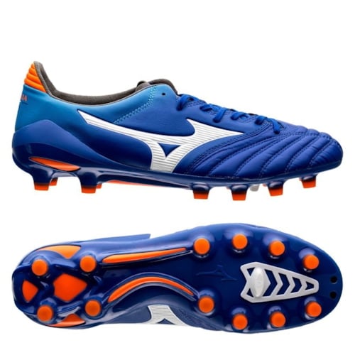 Mizuno Morelia Neo II MD FG - Blue/White/Orange Clownfish